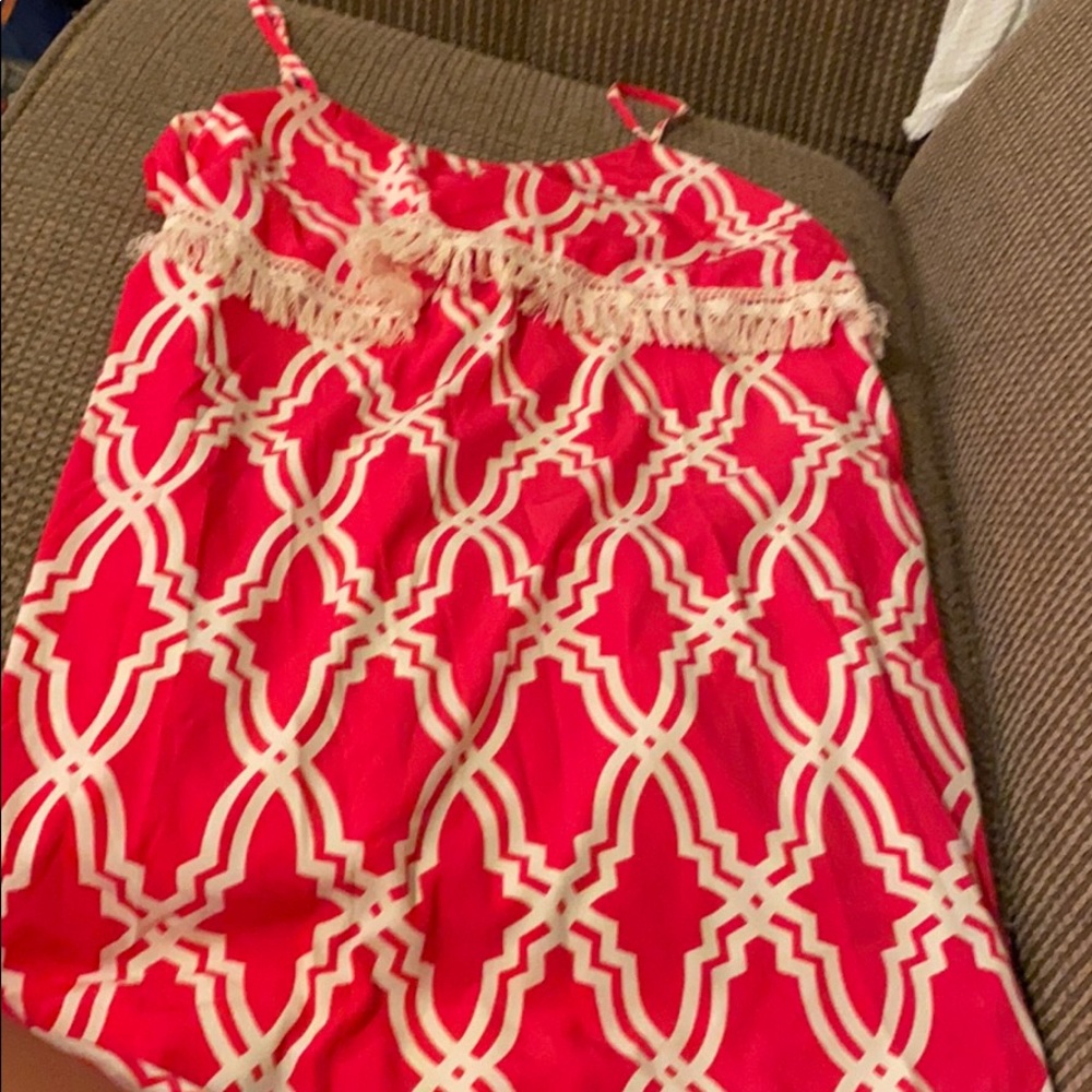 Pink Strap Dress